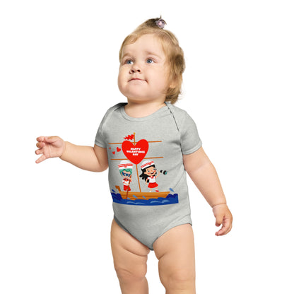 Infant Fine Jersey Bodysuit - Valentines -  Love sailing - [[{"value":"Wonderwear Kid"}]]