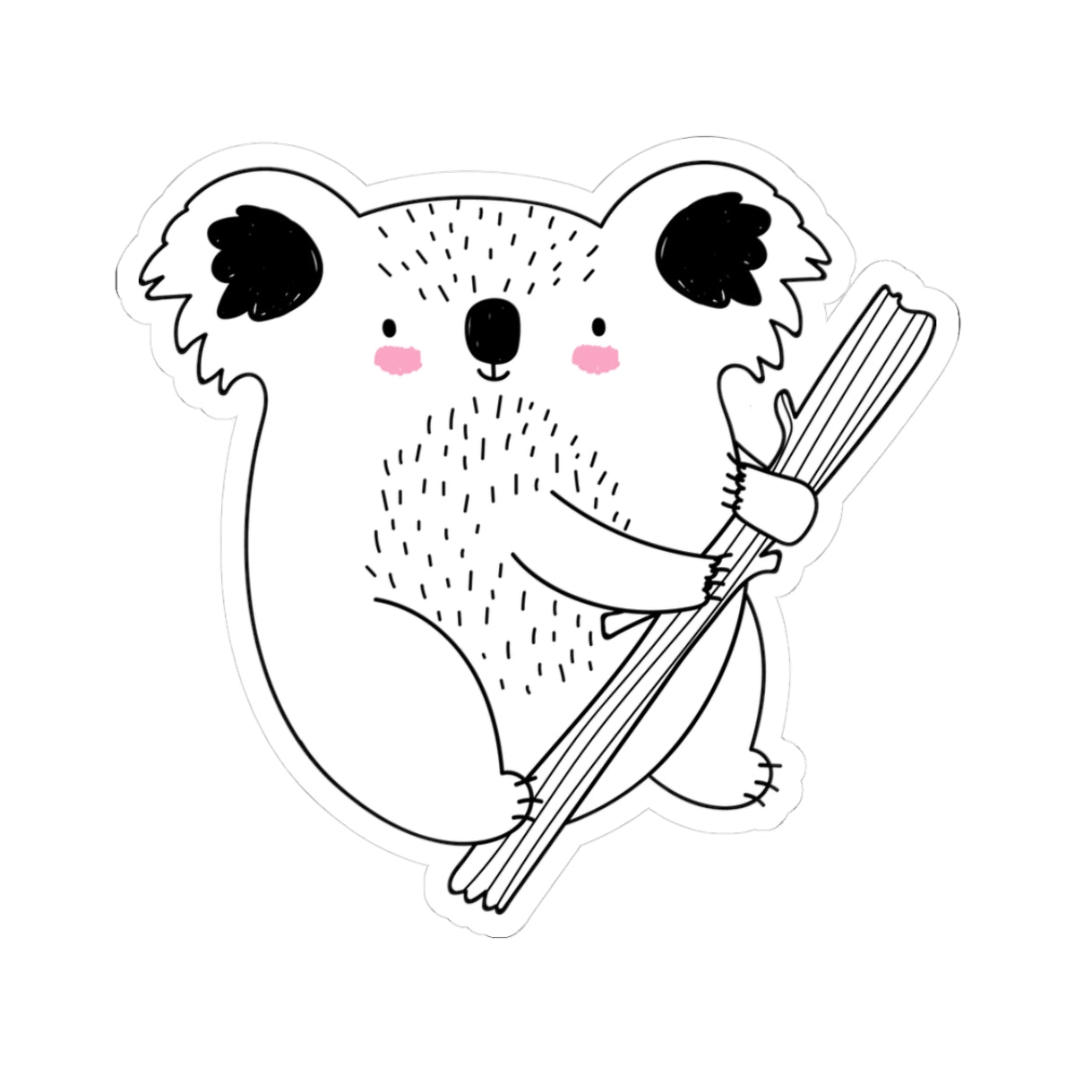 Kiss-Cut Stickers - The koala