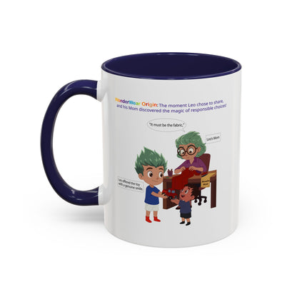 Accent Coffee Mug - WonderWear Origin - [[{"value":"Wonderwear Kid"}]]