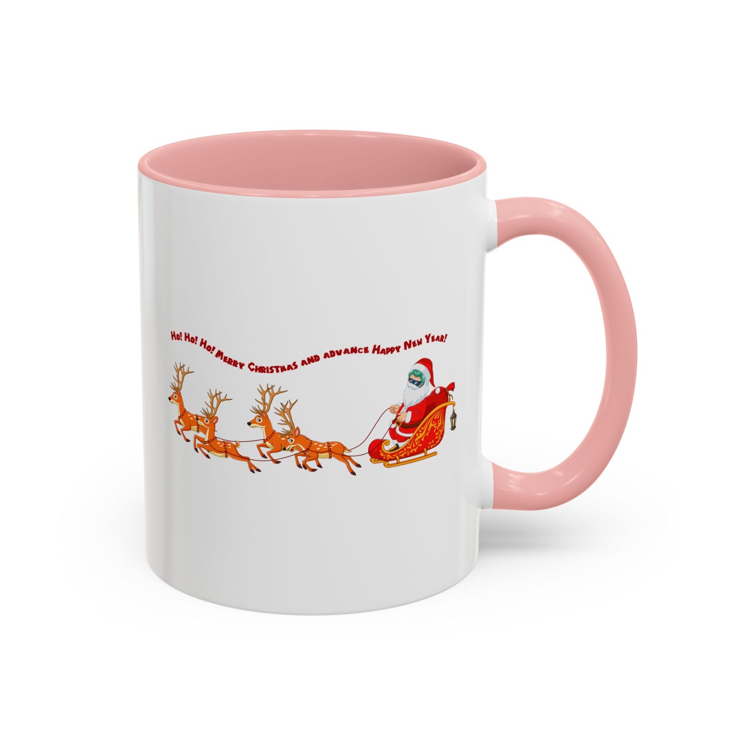 Accent Coffee Mug - Santa kiddo