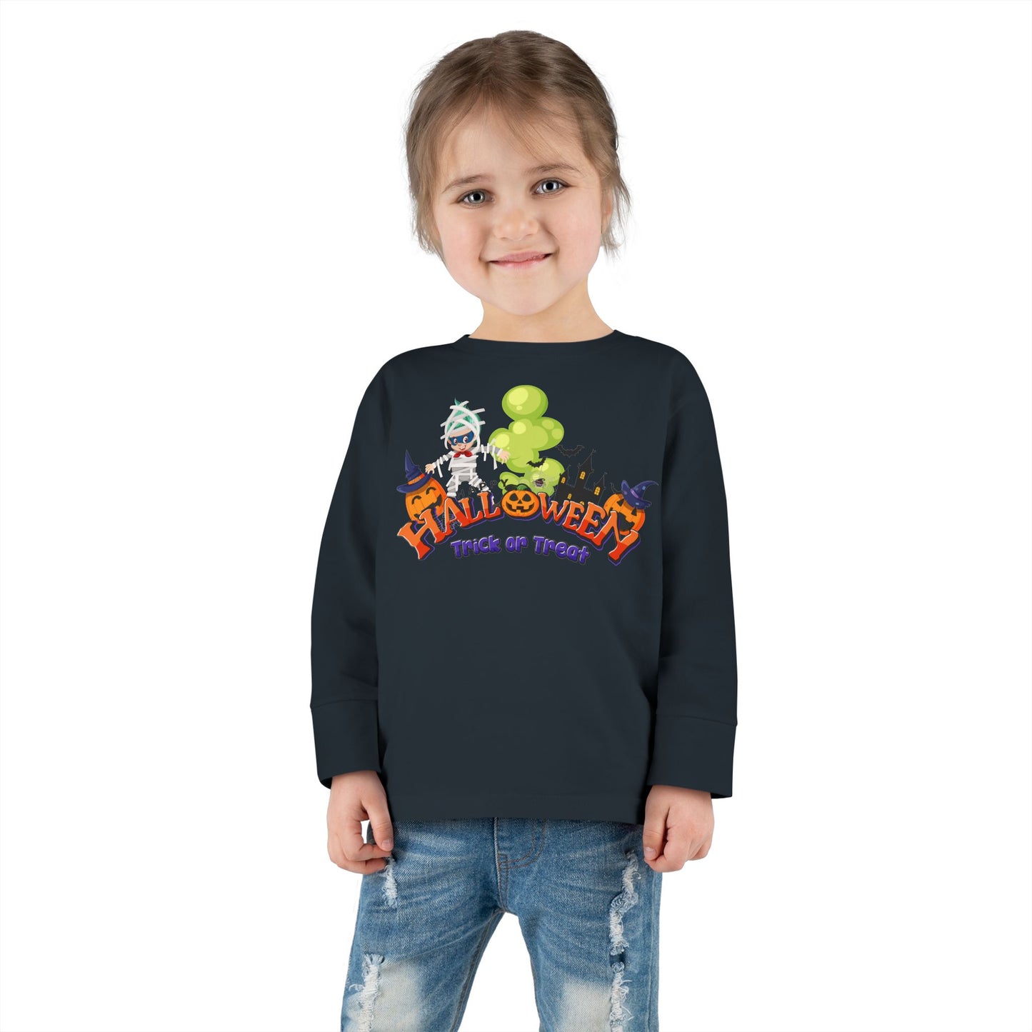 Toddler Long Sleeve Tee - Trick or Treat