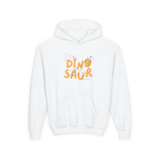 Youth Heavy Blend Hooded Sweatshirt -  Dino-saur