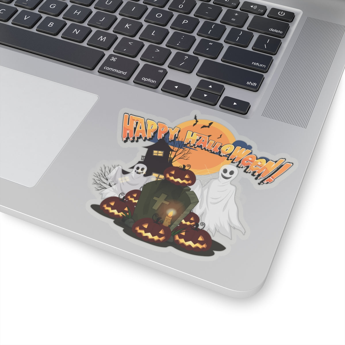 Kiss-Cut Stickers - Happy holloween - cemetery - [[{"value":"Wonderwear Kid"}]]