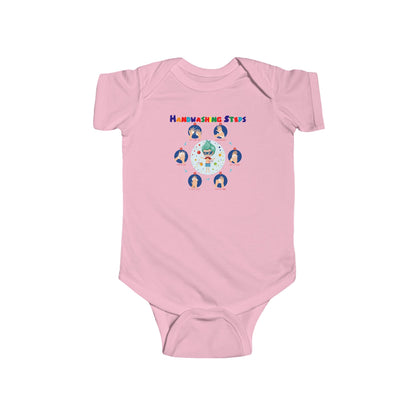 Infant Bodysuit - Super kiddo how to wash hand properly - [[{"value":"Wonderwear Kid"}]]