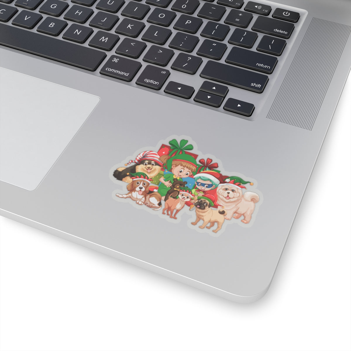Kiss-Cut Stickers - Christmas with super kiddo pet friends without text - [[{"value":"Wonderwear Kid"}]]