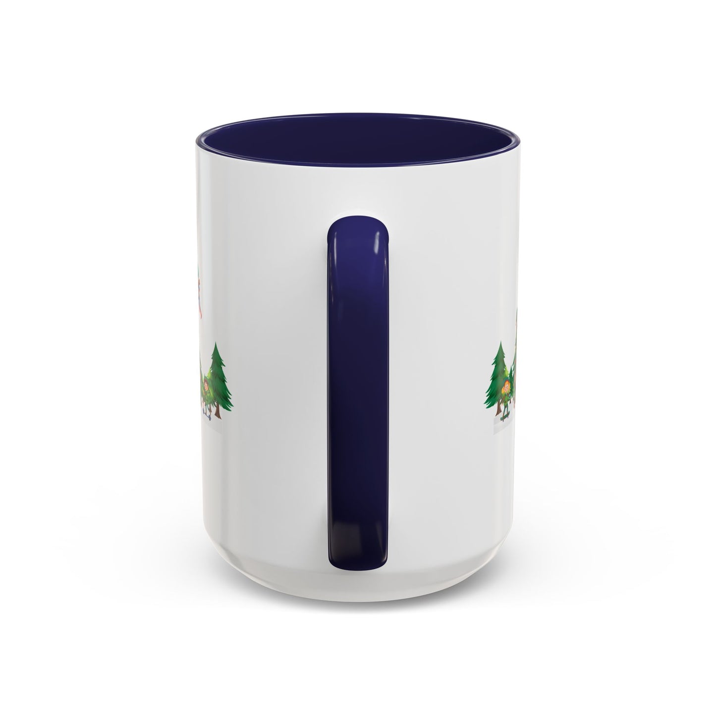 Accent Coffee Mug - Super kiddo putting the stars