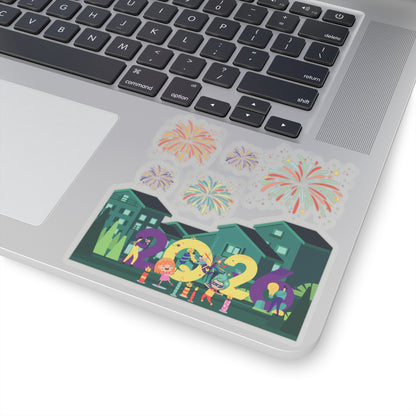 Kiss-Cut Stickers - Super kiddo on house - [[{"value":"Wonderwear Kid"}]]