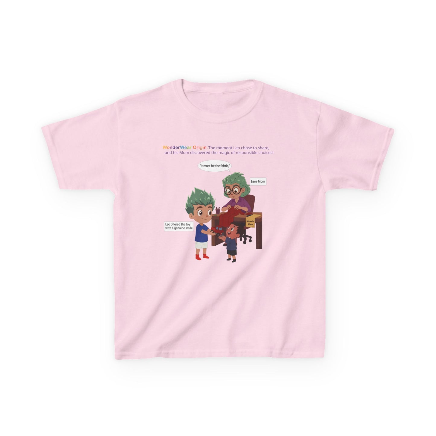 Kids Heavy Cotton™ Tee - WonderWear Origin - [[{"value":"Wonderwear Kid"}]]