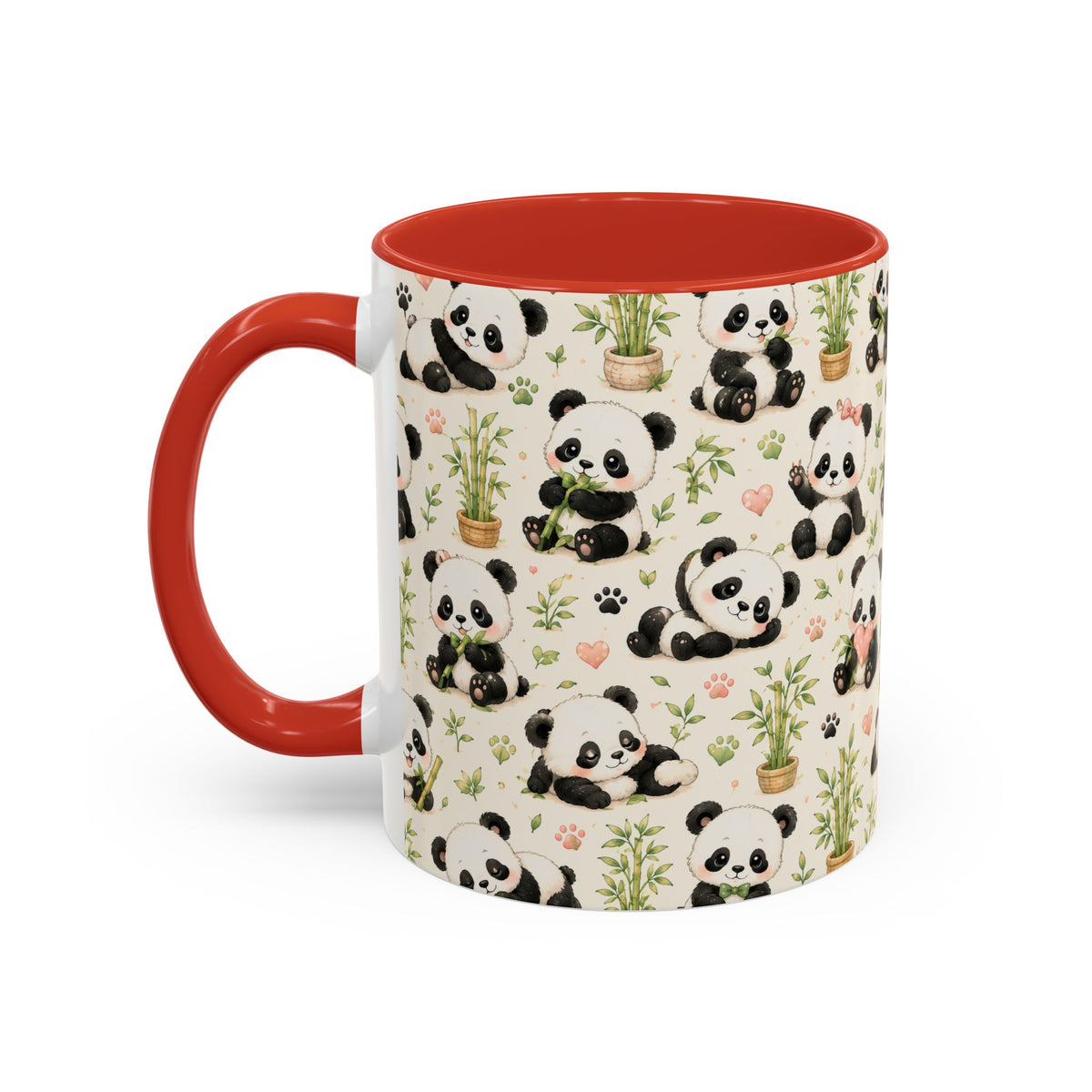 Accent Coffee Mug  (11/15 oz) - baby pandas