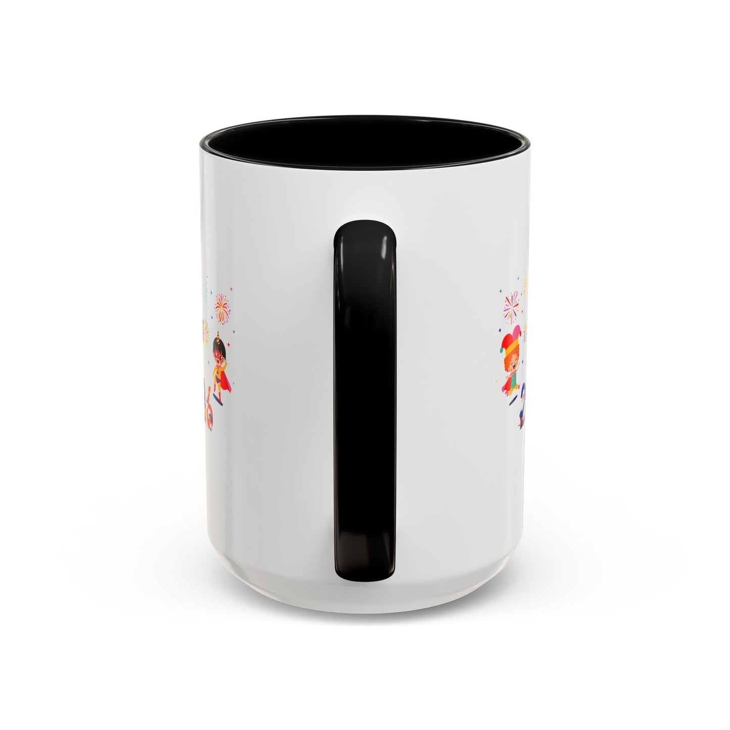 Accent Coffee Mug - Super kiddo and other hero