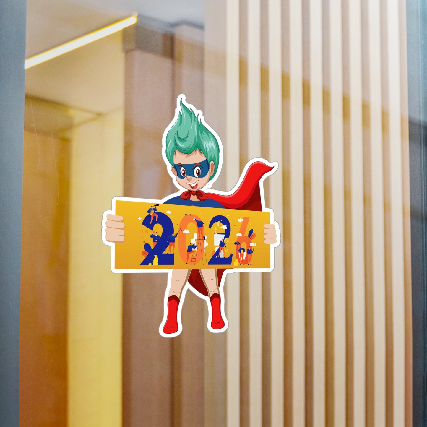 Christmas Kiss-Cut Vinyl Decals – 2026