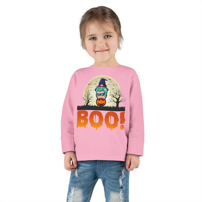 Toddler Long Sleeve Tee - Boo - [[{"value":"Wonderwear Kid"}]]