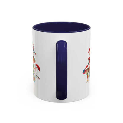 Accent Coffee Mug - Super kiddo making christmas tree - [[{"value":"Wonderwear Kid"}]]