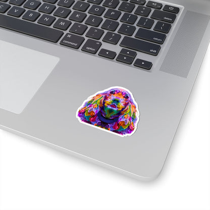 Kiss-Cut Stickers - The golden retriever Printify