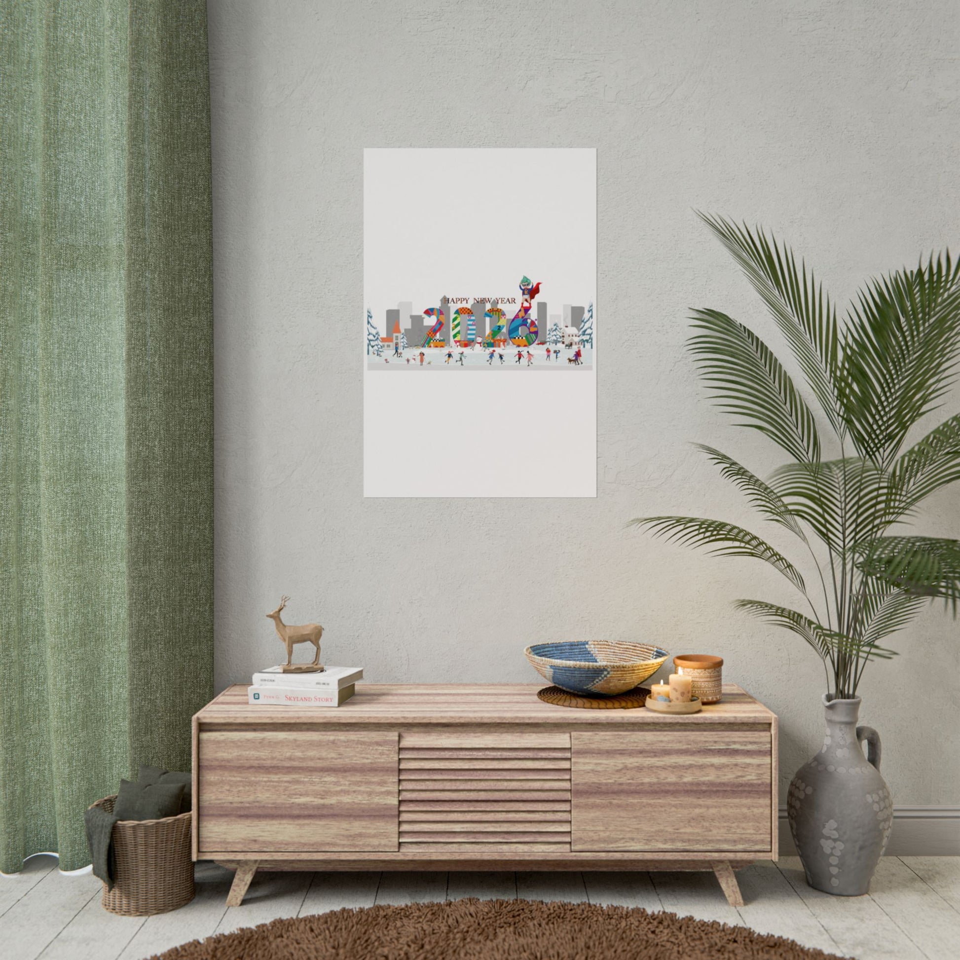 Rolled Posters - Happy 2026 - [[{"value":"Wonderwear Kid"}]]