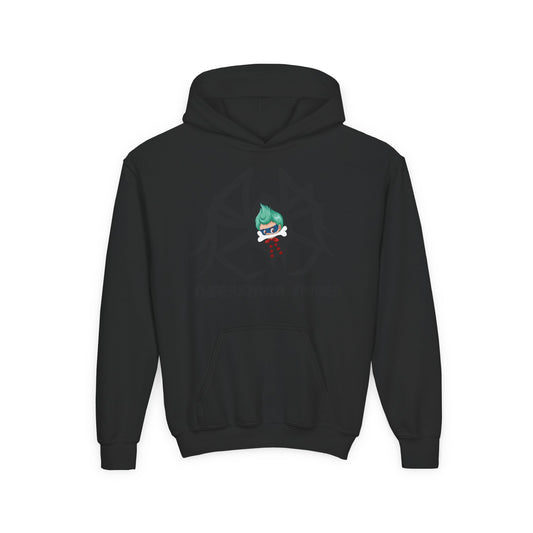 Youth Heavy Blend Hooded Sweatshirt - Spider kiddo - [[{"value":"Wonderwear Kid"}]]