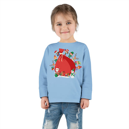 Toddler Long Sleeve Tee - Super kiddo and big gift - [[{"value":"Wonderwear Kid"}]]
