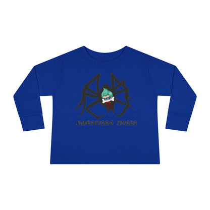 Toddler Long Sleeve Tee - Spider kiddo Printify