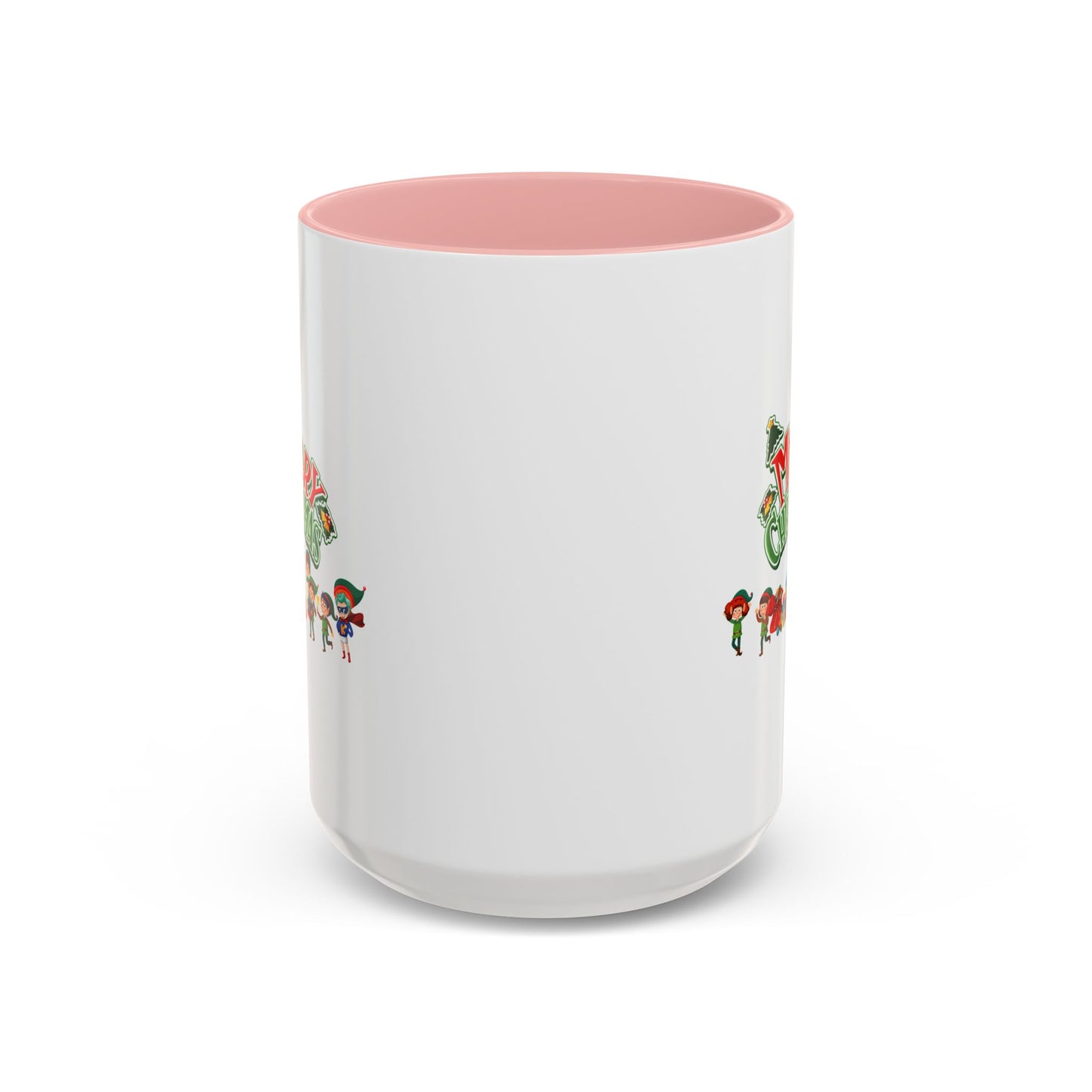 Accent Coffee Mug - Merry christmas from super friends