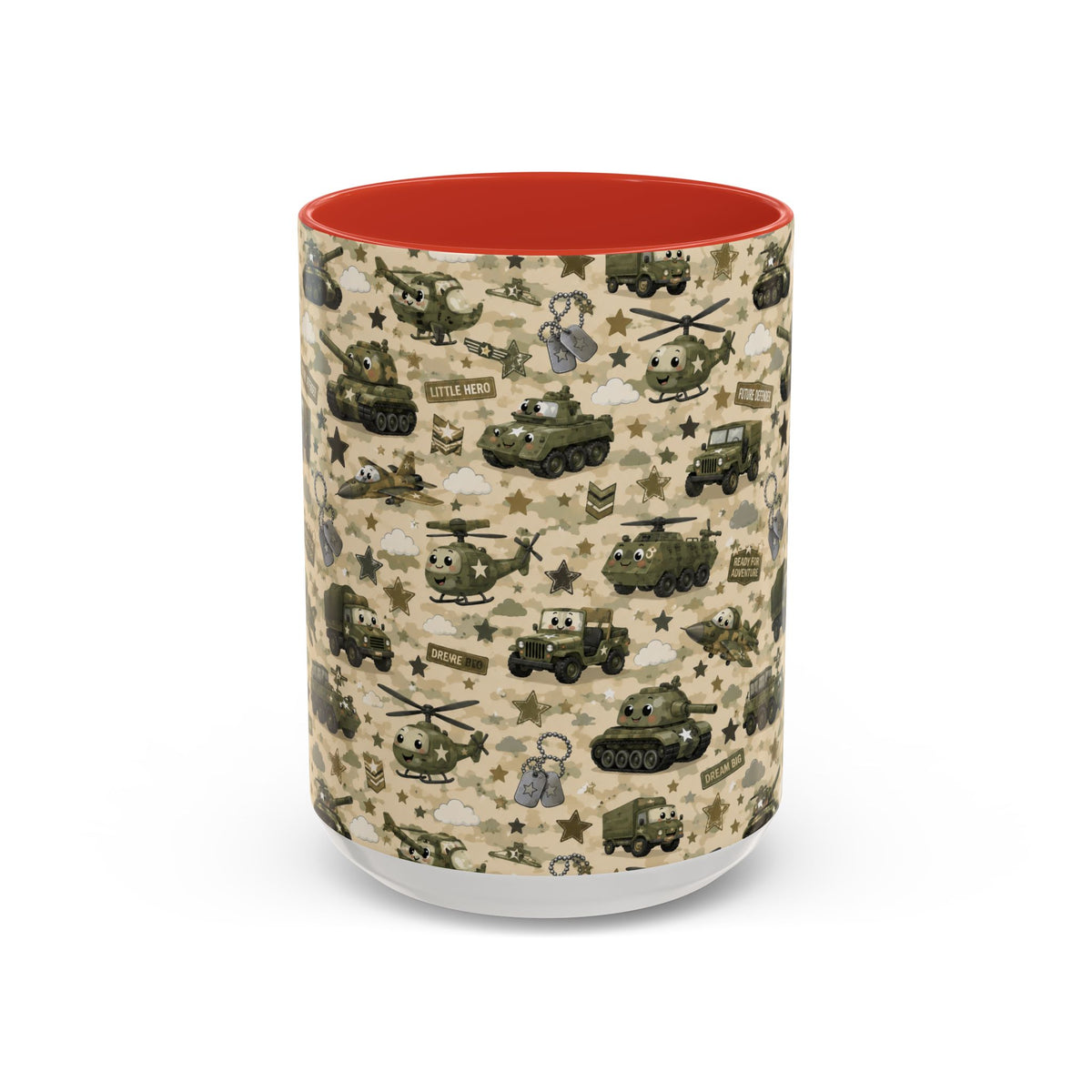 Accent Coffee Mug  (11/15 oz) - Military Kids