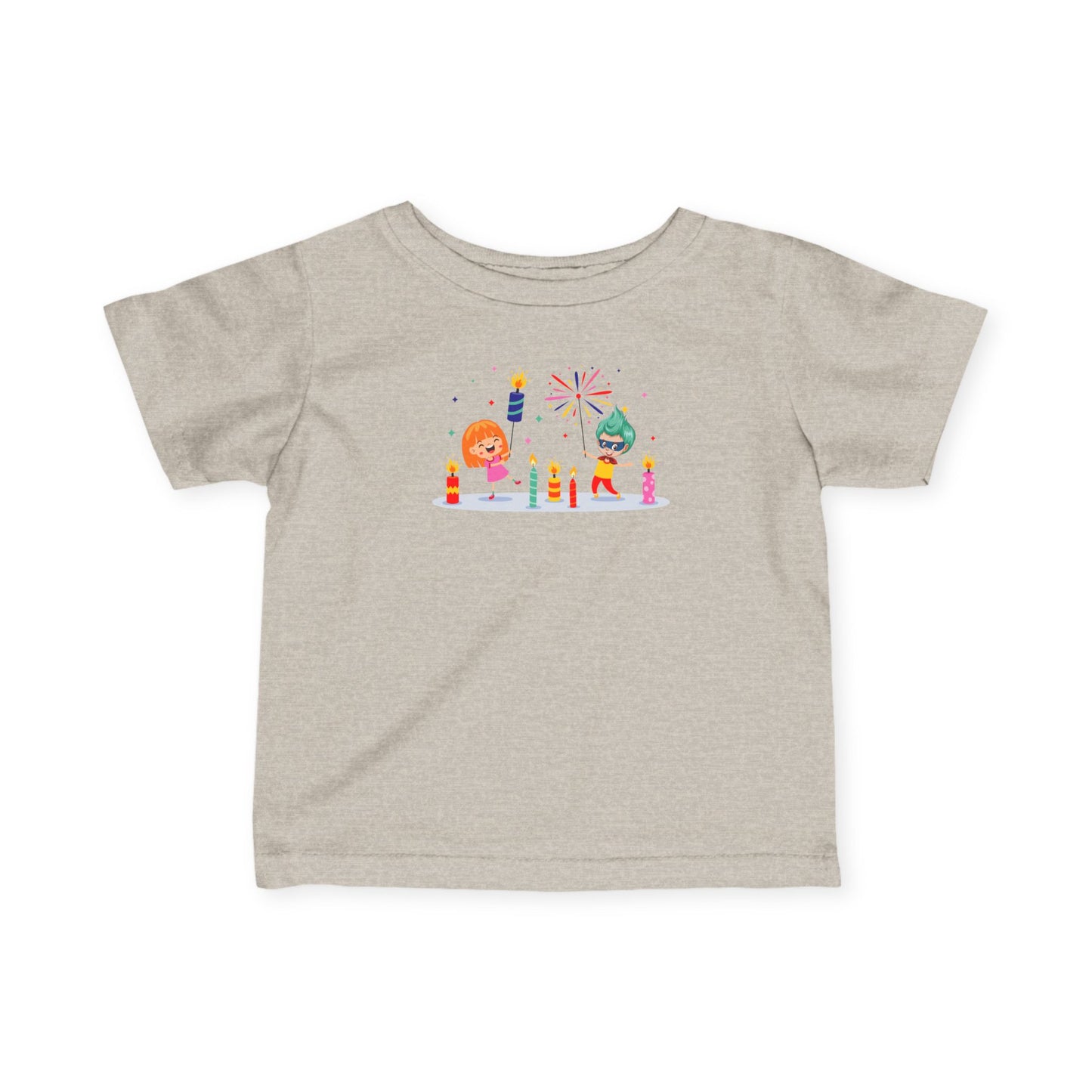 Infant Fine Jersey Tee - Super kiddo lighting fireworks - [[{"value":"Wonderwear Kid"}]]