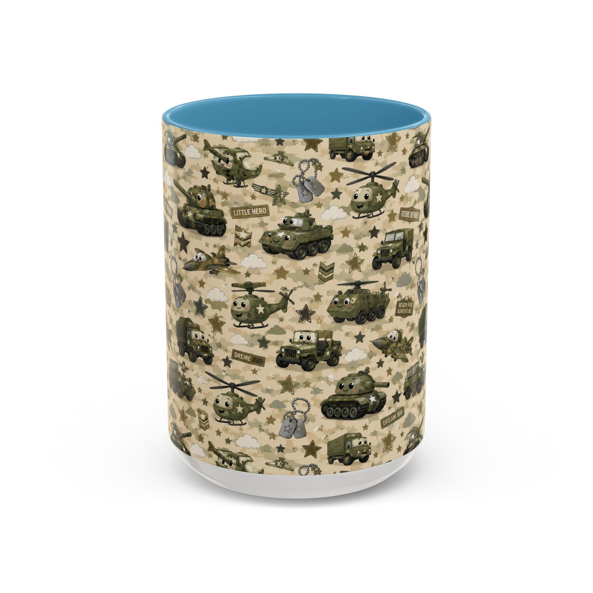 Accent Coffee Mug  (11/15 oz) - Military Kids