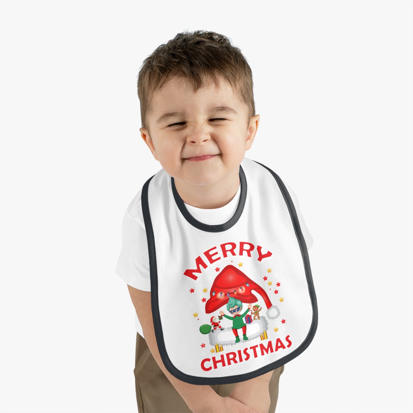 Baby Bib - Merry christmas