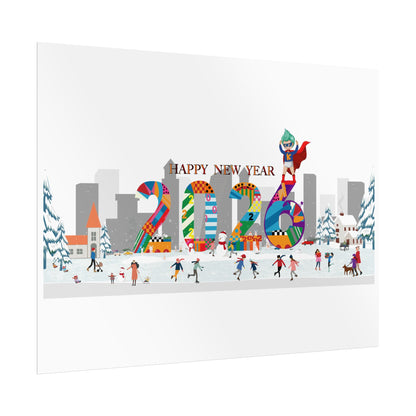 Rolled Posters - Happy 2026 - [[{"value":"Wonderwear Kid"}]]