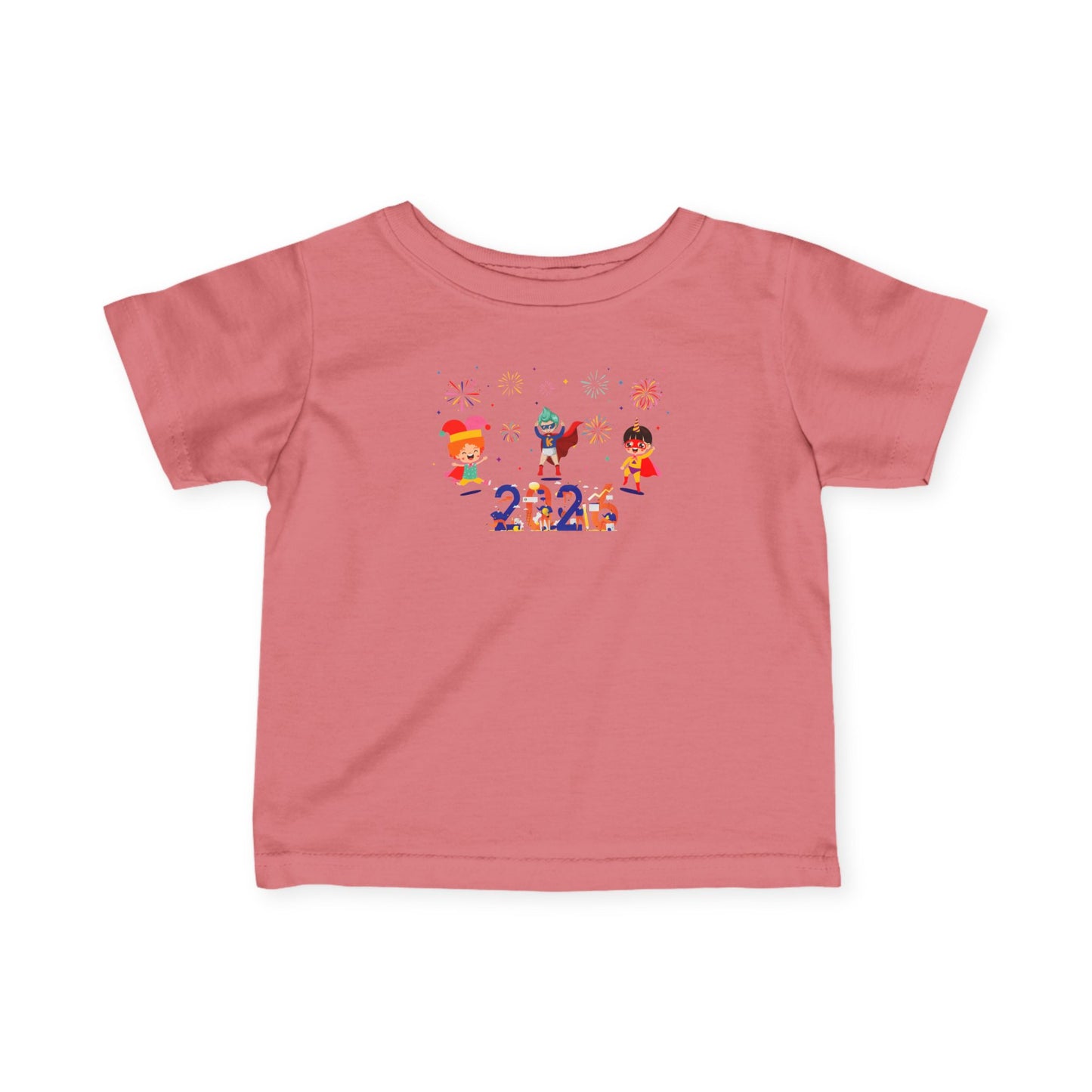 Infant Fine Jersey Tee - Super kiddo and other hero - [[{"value":"Wonderwear Kid"}]]