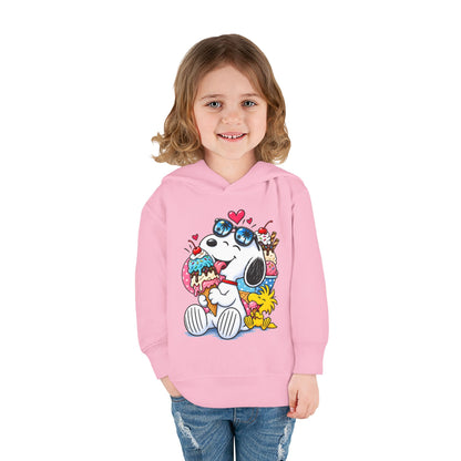Toddler Hoodie — Snoopy and Woodstock’s Ice Cream Day