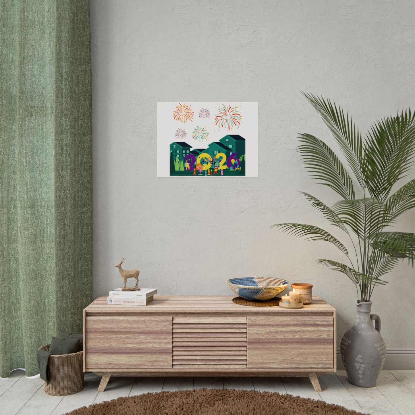 Rolled Posters - Super kiddo on house - [[{"value":"Wonderwear Kid"}]]