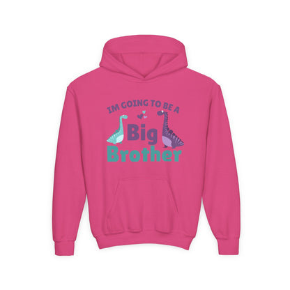 Kids Big Brother Dinosaur Hoodie Printify