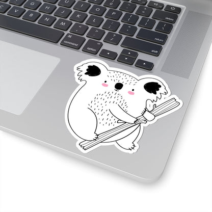 Kiss-Cut Stickers - The koala Printify