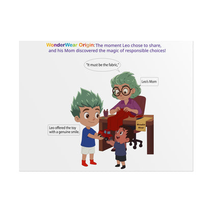 Rolled Posters - WonderWear Origin - [[{"value":"Wonderwear Kid"}]]