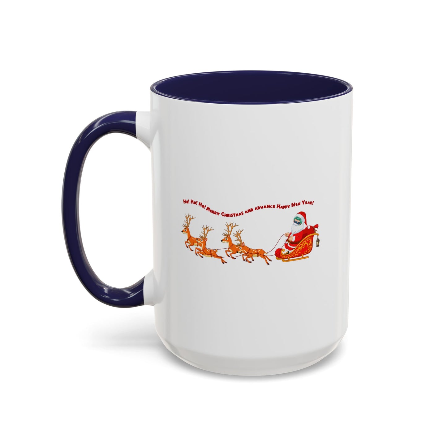 Accent Coffee Mug - Santa kiddo