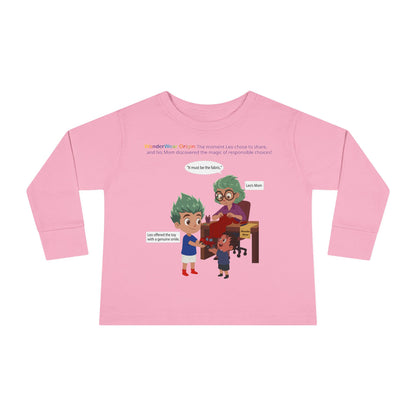 Toddler Long Sleeve Tee - WonderWear Origin - [[{"value":"Wonderwear Kid"}]]