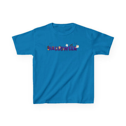 Kids Heavy Cotton™ Tee - Holloween word Printify