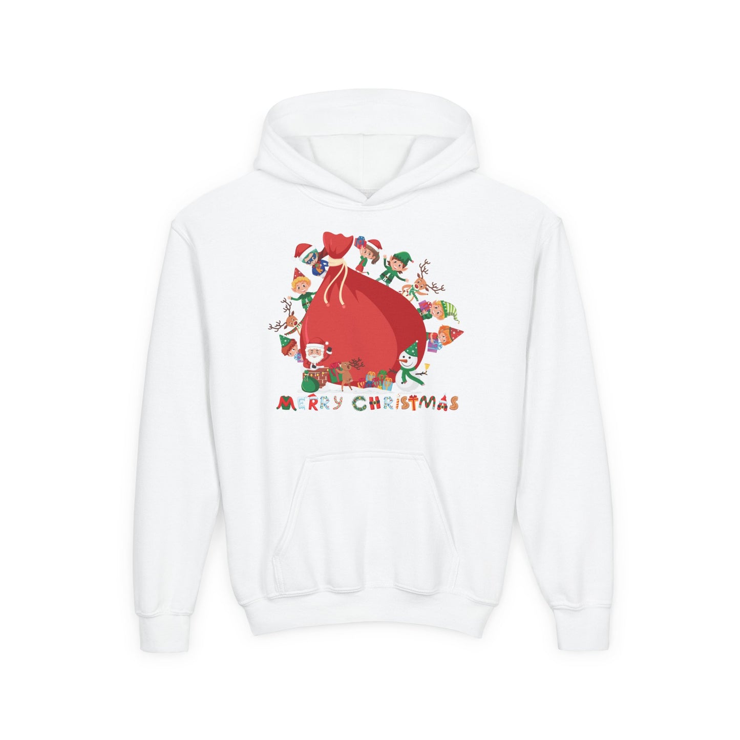 Youth Heavy Blend Hooded Sweatshirt - Super kiddo and big christmas gift