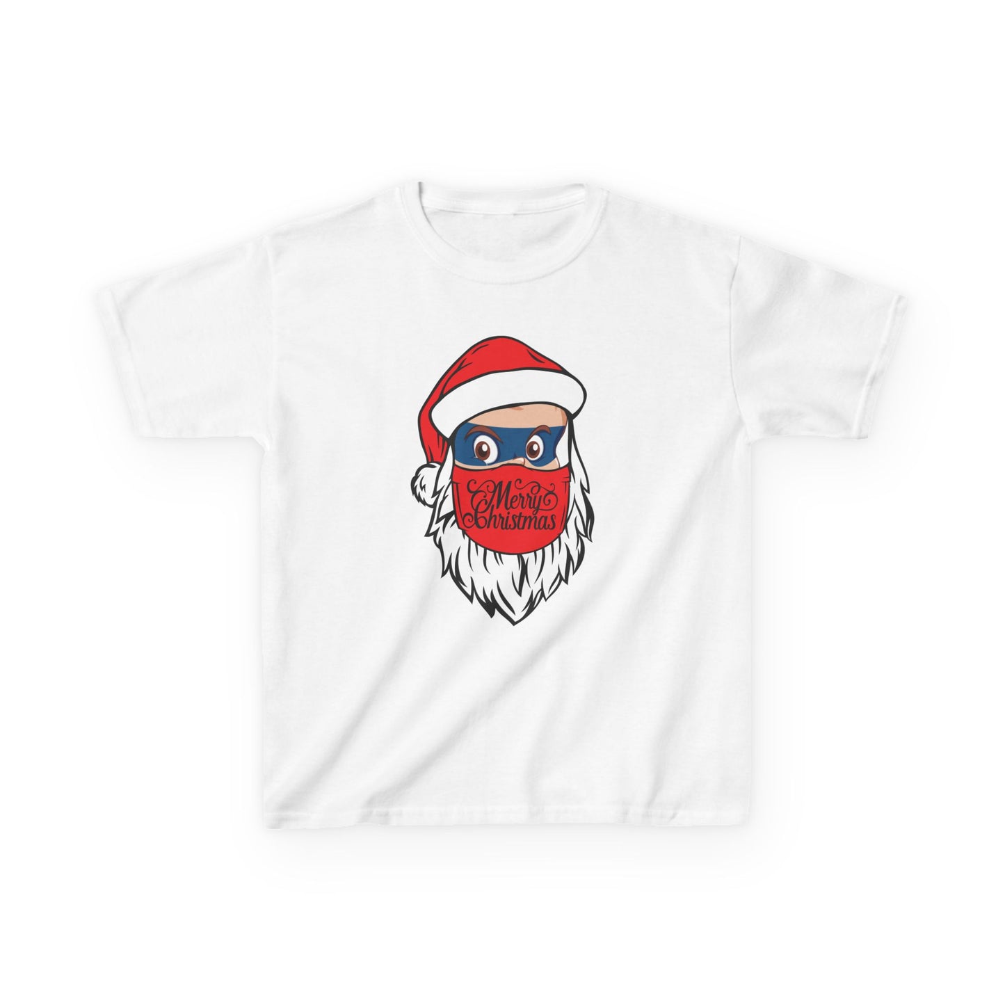 Kids Heavy Cotton™ Tee - Santa Super kiddo - [[{"value":"Wonderwear Kid"}]]