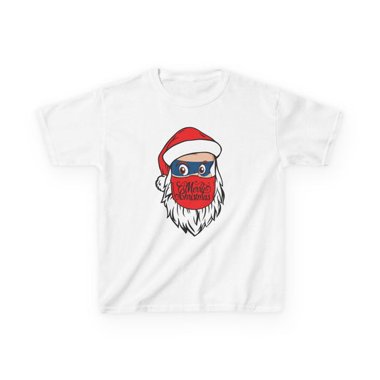 Kids Heavy Cotton™ Tee - Santa Super kiddo - [[{"value":"Wonderwear Kid"}]]