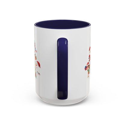 Accent Coffee Mug - Super kiddo making christmas tree - [[{"value":"Wonderwear Kid"}]]