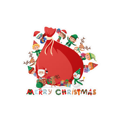 Christmas Kiss-Cut Vinyl Decals – Super kiddo and big christmas gift - [[{"value":"Wonderwear Kid"}]]