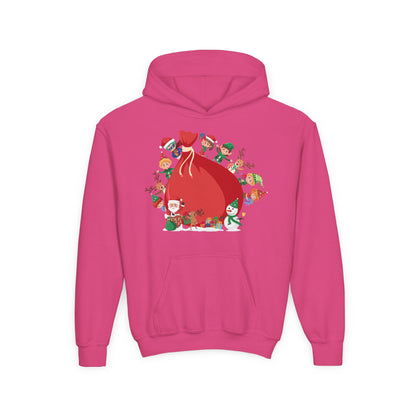Youth Heavy Blend Hooded Sweatshirt - Super kiddo and big gift - [[{"value":"Wonderwear Kid"}]]