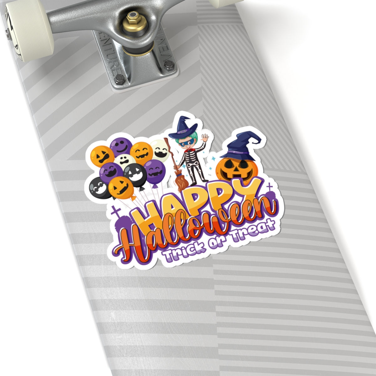Kiss-Cut Stickers - Happy halloween trick or treat - [[{"value":"Wonderwear Kid"}]]