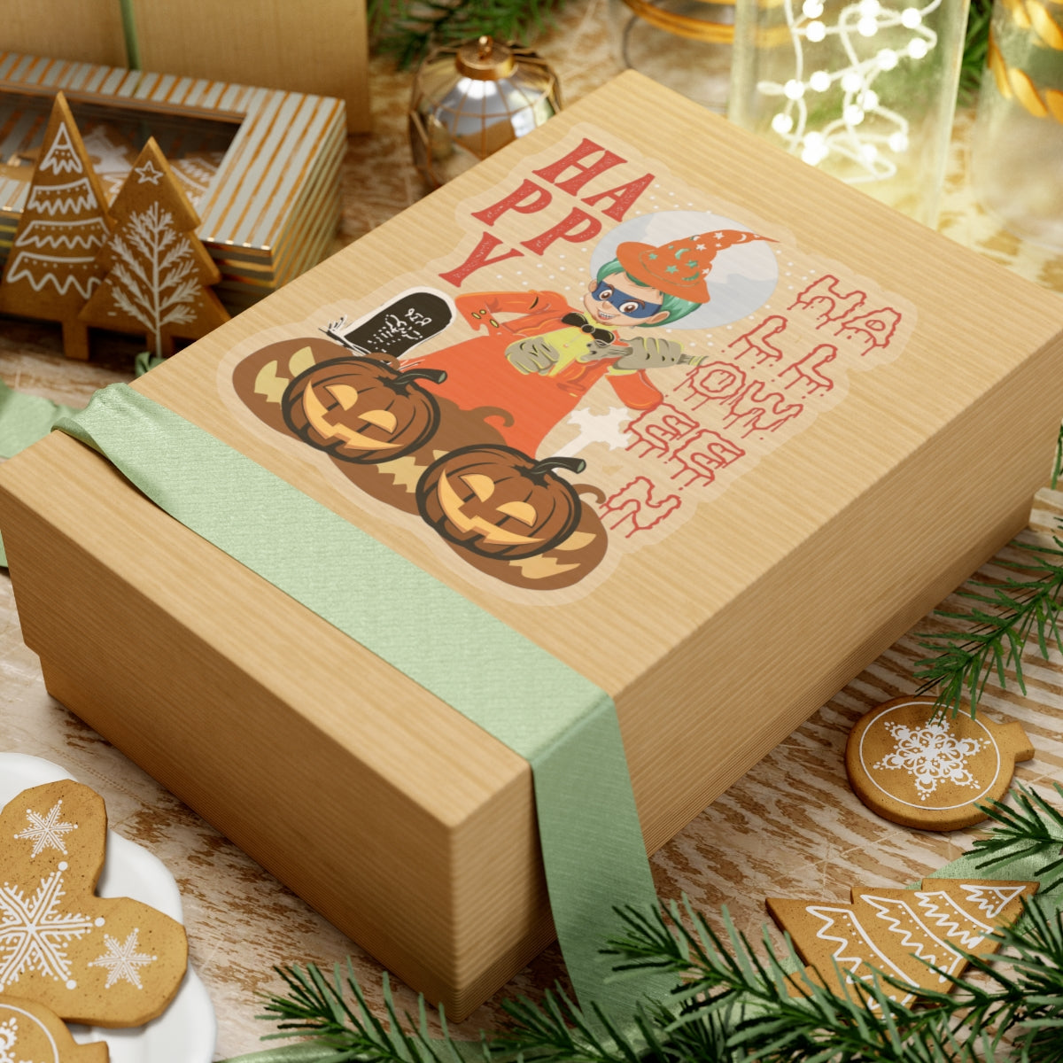 Kiss-Cut Stickers - Holloween design by super kiddo