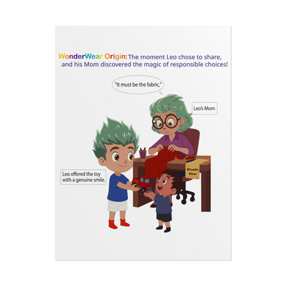 Rolled Posters - WonderWear Origin - [[{"value":"Wonderwear Kid"}]]