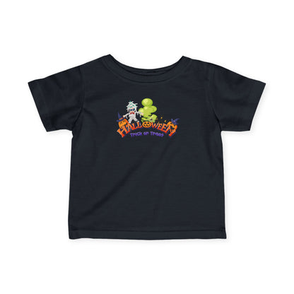 Infant Fine Jersey Tee - Trick or Treat - [[{"value":"Wonderwear Kid"}]]
