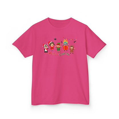 Kids Heavy Cotton™ Tee - Merry christmas by super kiddo and friends - [[{"value":"Wonderwear Kid"}]]