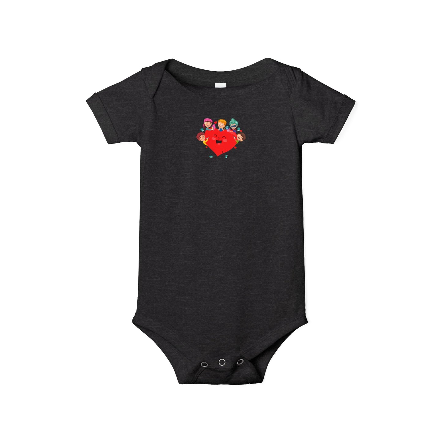 Infant Jersey One Piece - Valentines -  Super kiddo with friends - [[{"value":"Wonderwear Kid"}]]