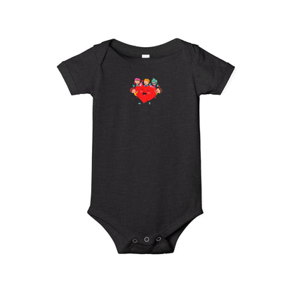 Infant Jersey One Piece - Valentines -  Super kiddo with friends - [[{"value":"Wonderwear Kid"}]]